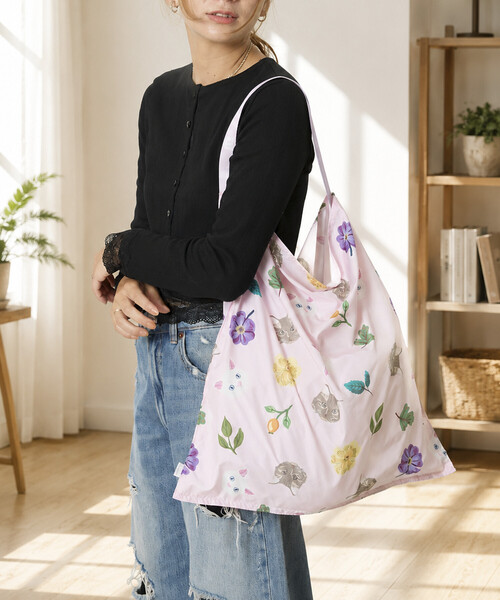 FREAK'S STORE(フリークスストア)の「ROOTOTE/ルートート EU.TABLO50-C スカーフバック(ショルダーバッグ・レディース・ブルー/ピンク/アイボリー/ライトブルー/ホワイト/ネイビー・ONE SIZE)」の6枚目の写真