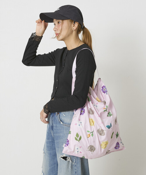FREAK'S STORE(フリークスストア)の「ROOTOTE/ルートート EU.TABLO50-C スカーフバック(ショルダーバッグ・レディース・ブルー/ピンク/アイボリー/ライトブルー/ホワイト/ネイビー・ONE SIZE)」の7枚目の写真