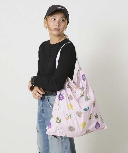 FREAK'S STORE(フリークスストア)の「ROOTOTE/ルートート EU.TABLO50-C スカーフバック(ショルダーバッグ・レディース・ブルー/ピンク/アイボリー/ライトブルー/ホワイト/ネイビー・ONE SIZE)」の8枚目の写真