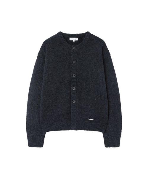 MISEKISEOUL MEN（ミセキソウルメンズ）の「Round neck cardigan BLACK（カーディガン/ボレロ・メンズ・その他・3/1/2）」の2枚目の写真