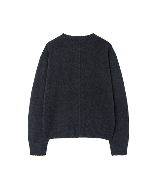 MISEKISEOUL MEN（ミセキソウルメンズ）の「Round neck cardigan BLACK（カーディガン/ボレロ・メンズ・その他・3/1/2）」の3枚目の写真