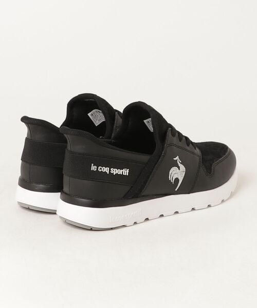 le coq sportif（ルコックスポルティフ）の「LCS セーヌ LC SI   /  LCS SEINE LC SI（スニーカー・レディース・ブラック×シルバー/グレー×ホワイト・25.0cm/23.0cm/24.5cm/24.0cm/23.5cm/22.5cm）」の3枚目の写真