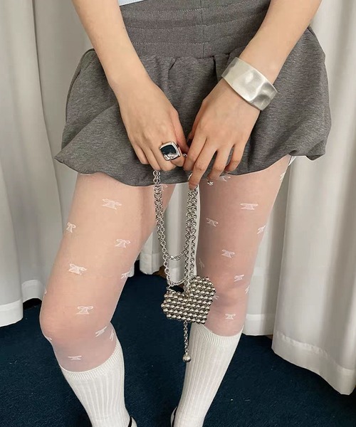 LA VORAGINE（ラ ヴォラジネ）の「ビーズハートモチーフ　チェーンベルト　2WAYネックレス（ベルト・レディース・Silver・FREE）」の4枚目の写真