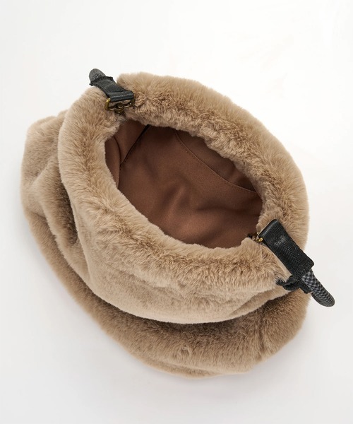 BILLABONG(ビラボン)の「BILLABONG/ビラボン ショルダーバッグ FUR SHOULDER BAG BG014927(ショルダーバッグ・レディース・レオパード/オフホワイト/ブラック/ベージュ・FREE)」の13枚目の写真