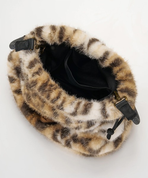 BILLABONG(ビラボン)の「BILLABONG/ビラボン ショルダーバッグ FUR SHOULDER BAG BG014927(ショルダーバッグ・レディース・レオパード/オフホワイト/ブラック/ベージュ・FREE)」の16枚目の写真