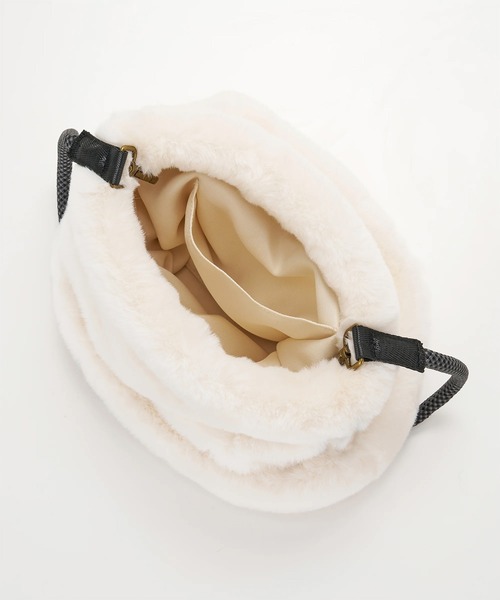 BILLABONG(ビラボン)の「BILLABONG/ビラボン ショルダーバッグ FUR SHOULDER BAG BG014927(ショルダーバッグ・レディース・レオパード/オフホワイト/ブラック/ベージュ・FREE)」の7枚目の写真