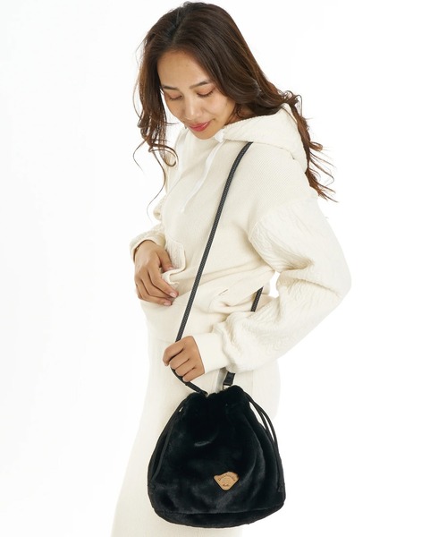 BILLABONG(ビラボン)の「BILLABONG/ビラボン ショルダーバッグ FUR SHOULDER BAG BG014927(ショルダーバッグ・レディース・レオパード/オフホワイト/ブラック/ベージュ・FREE)」の18枚目の写真