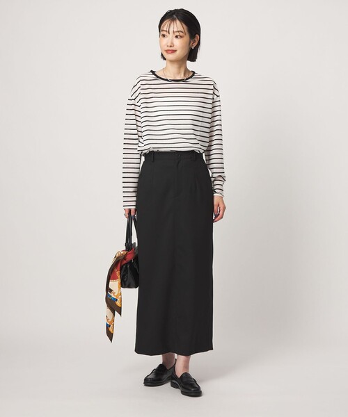 green label relaxing(グリーンレーベルリラクシング)の「シアー ロングスリーブ プルオーバー カットソー(Tシャツ/カットソー・レディース・ブラック/その他1/その他2/その他3・FREE)」の12枚目の写真