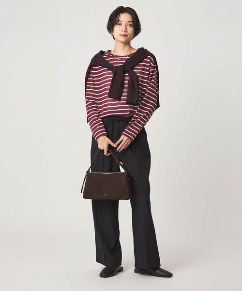 green label relaxing(グリーンレーベルリラクシング)の「シアー ロングスリーブ プルオーバー カットソー(Tシャツ/カットソー・レディース・ブラック/その他1/その他2/その他3・FREE)」の16枚目の写真