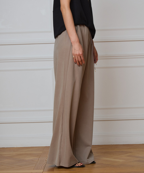 IENA LA BOUCLE(イエナラブークル)の「《追加3/洗濯機洗い可》IENA LA BOUCLE Cupra mix イージーパンツ(その他パンツ・レディース・ベージュ/ブラック・34/36/38/40)」の17枚目の写真