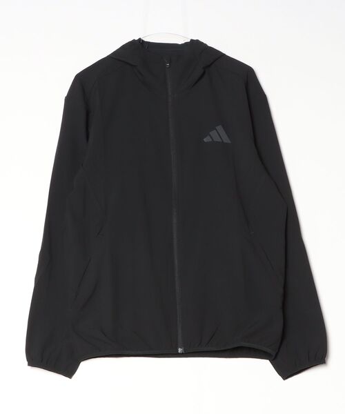 adidas(アディダス)の「アディダス adidas トレーニング ウーブン ジャケット(ナイロンジャケット・メンズ・ブラック・LL/3L/S/M/L)」の6枚目の写真