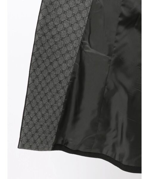 GYDA(ジェイダ)の「ベルト付 SymmetryGYDA embroidery longコート(その他アウター・レディース・オフホワイト/ブラック・FREE/X-SMALL)」の13枚目の写真