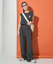 【試着のみ】Columbia × FREAK'S STOREオールインワンつなぎ ブランド古着】オールインワン【Columbiaコラボ】（つなぎ