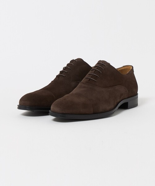 A DAY IN THE LIFE UNITED ARROWS(アデイインザライフユナイテッドアローズ)の「スエード ストレートチップ シューズ-撥水-<A DAY IN THE LIFE>(その他シューズ・メンズ・ダークブラウン/ブラック・7h/8/9/8h)」の3枚目の写真