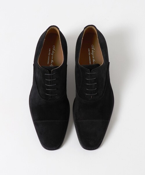A DAY IN THE LIFE UNITED ARROWS(アデイインザライフユナイテッドアローズ)の「スエード ストレートチップ シューズ-撥水-<A DAY IN THE LIFE>(その他シューズ・メンズ・ダークブラウン/ブラック・7h/8/9/8h)」の11枚目の写真