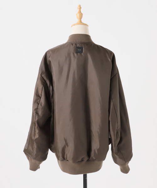 Spick & Span(スピックアンドスパン)の「《追加》ナイロンダブルジップブルゾン(その他アウター・レディース・ブラウン/カーキ・FREE)」の20枚目の写真