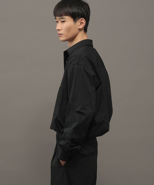 LAKOLE（ラコレ）の「TECHタフナイロン長袖シャツ / 1060185（シャツ/ブラウス・メンズ・カーキ/ブラック・X-LARGE/LARGE/MEDIUM）」の8枚目の写真