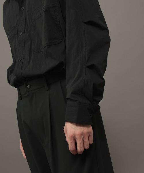 LAKOLE（ラコレ）の「TECHタフナイロン長袖シャツ / 1060185（シャツ/ブラウス・メンズ・カーキ/ブラック・X-LARGE/LARGE/MEDIUM）」の16枚目の写真