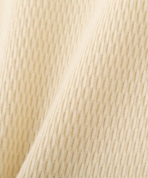 AVIREX(アヴィレックス)の「HONEYCOMB WAFFLE L/S CREW T-SHIRT /ハニカム ワッフル 長袖 Tシャツ / AVIREX / アヴィレックス(Tシャツ/カットソー・メンズ・ホワイト/ブラック/キナリ・S/XL/M/L)」の12枚目の写真