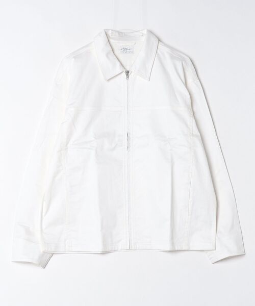 F-LAGSTUF-F（フラグスタフ）の「24SS-FSxK.K-01 STAR&BARS SWING TOP｣ｨxkosuke kawamura)（その他アウター・メンズ・White/Black・LARGE/MEDIUM/X-LARGE）」の2枚目の写真