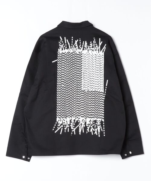 F-LAGSTUF-F（フラグスタフ）の「24SS-FSxK.K-01 STAR&BARS SWING TOP｣ｨxkosuke kawamura)（その他アウター・メンズ・White/Black・LARGE/MEDIUM/X-LARGE）」の3枚目の写真