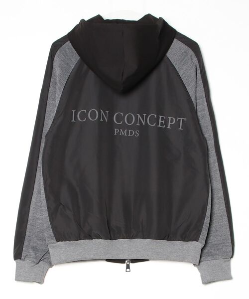 P.M.D.S.(ピー エム ディー エス)の「P.M.D.S./ピーエムディーエス/ICON JKT/JK3917/T.796(パーカー・メンズ・チャコールグレー・XL/L/M)」の2枚目の写真
