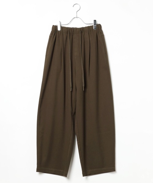 LEPSIM（レプシィム）の「ウールライクコクーンパンツ　1066047（その他パンツ・レディース・チャコールグレー/ブラック/カーキブラウン・FREE）」の3枚目の写真