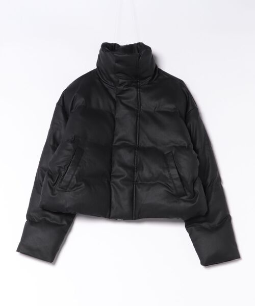 DANKE SCHON(ダンケシェーン)の「【WEB&DEPOT限定】DankeSchon/ダンケシェーン/COATING BLOUSON(ブルゾン・レディース・ブラック・L/M)」の1枚目の写真