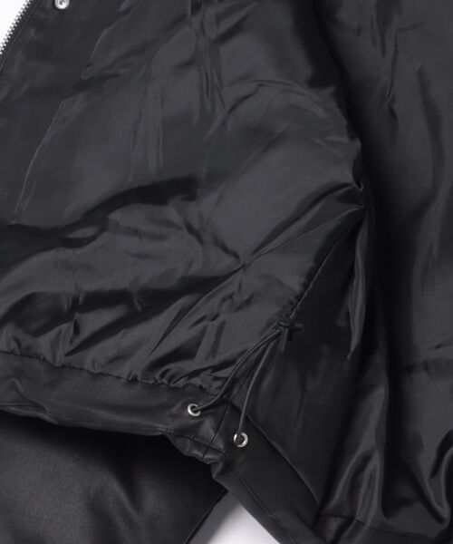 DANKE SCHON(ダンケシェーン)の「【WEB&DEPOT限定】DankeSchon/ダンケシェーン/COATING BLOUSON(ブルゾン・レディース・ブラック・L/M)」の3枚目の写真