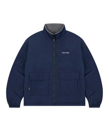 ナイロンボアリバーシブルジャケット(ネイビー)