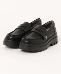 ABC SELECT エービーシーセレクト RUG LOAFER 5.5 ラグローファー W5084 BLACK