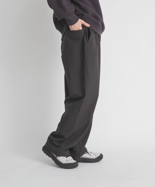 EKAL(エカル)の「WOOL LIKE TROUSER(その他パンツ・メンズ・ブラウン/ブラック/チャコールグレー・LARGE/MEDIUM)」の4枚目の写真