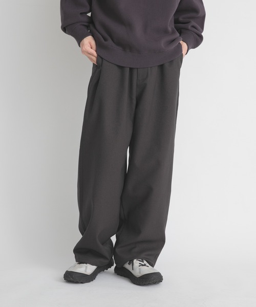 EKAL(エカル)の「WOOL LIKE TROUSER(その他パンツ・メンズ・ブラウン/ブラック/チャコールグレー・LARGE/MEDIUM)」の12枚目の写真