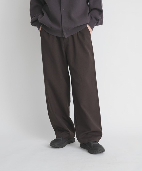 EKAL(エカル)の「WOOL LIKE TROUSER(その他パンツ・メンズ・ブラウン/ブラック/チャコールグレー・LARGE/MEDIUM)」の13枚目の写真