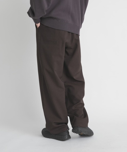 EKAL(エカル)の「WOOL LIKE TROUSER(その他パンツ・メンズ・ブラウン/ブラック/チャコールグレー・LARGE/MEDIUM)」の15枚目の写真