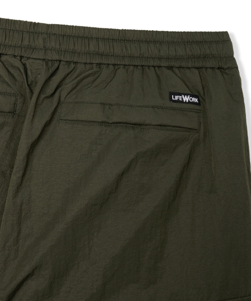 LIFE WORK(ライフワーク)の「L1 フリースウォームジョガーパンツ(スウェットパンツ・メンズ・ブラック/ダークカーキ・LARGE/MEDIUM)」の6枚目の写真
