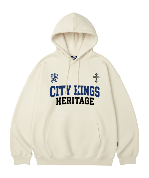 WILDROCK(ワイルドロック)の「CITY KINGS オーバーサイズパーカー_11 COL(パーカー・レディース・パープル/ブラウン/ピンク/バーガンディー/ネイビー/ダークグレー/ベージュ/ブルー/チャコール/アイボリー/ブラック・LARGE/SMALL/MEDIUM)」の18枚目の写真