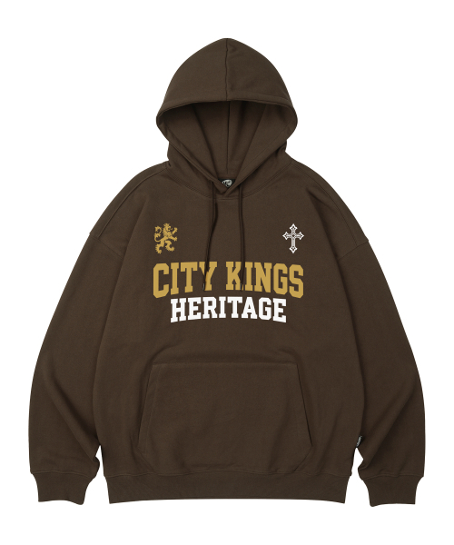 WILDROCK(ワイルドロック)の「CITY KINGS オーバーサイズパーカー_11 COL(パーカー・レディース・パープル/ブラウン/ピンク/バーガンディー/ネイビー/ダークグレー/ベージュ/ブルー/チャコール/アイボリー/ブラック・LARGE/SMALL/MEDIUM)」の16枚目の写真