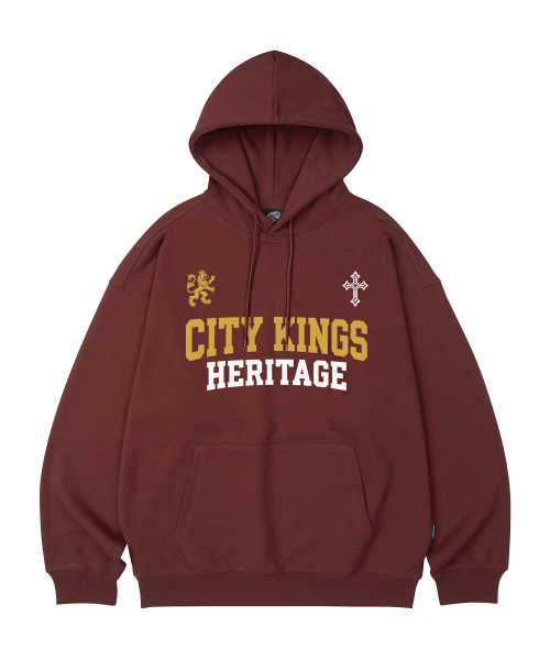 WILDROCK(ワイルドロック)の「CITY KINGS オーバーサイズパーカー_11 COL(パーカー・レディース・パープル/ブラウン/ピンク/バーガンディー/ネイビー/ダークグレー/ベージュ/ブルー/チャコール/アイボリー/ブラック・LARGE/SMALL/MEDIUM)」の14枚目の写真