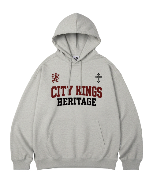 WILDROCK(ワイルドロック)の「CITY KINGS オーバーサイズパーカー_11 COL(パーカー・レディース・パープル/ブラウン/ピンク/バーガンディー/ネイビー/ダークグレー/ベージュ/ブルー/チャコール/アイボリー/ブラック・LARGE/SMALL/MEDIUM)」の12枚目の写真