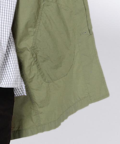 coen(コーエン)の「【MBC】ダンプルーフステンカラーコート(ステンカラーコート・メンズ・ベージュ/オリーブ・SMALL/MEDIUM/LARGE/X-LARGE)」の10枚目の写真