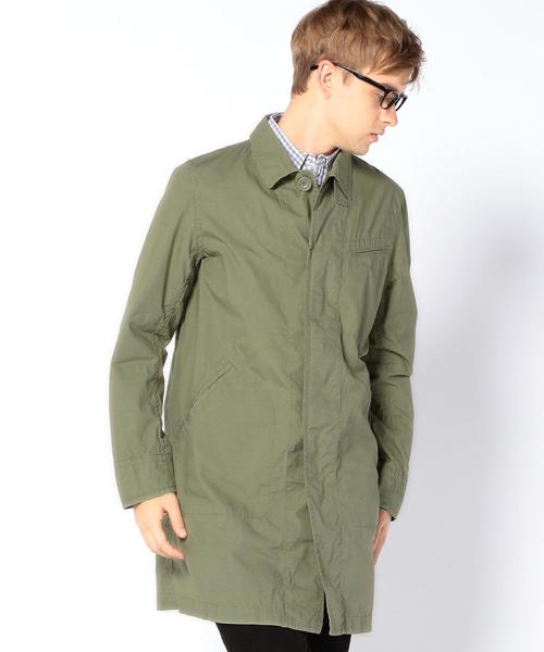 coen(コーエン)の「【MBC】ダンプルーフステンカラーコート(ステンカラーコート・メンズ・ベージュ/オリーブ・SMALL/MEDIUM/LARGE/X-LARGE)」の5枚目の写真