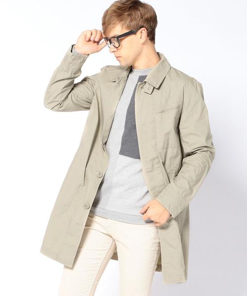 coen(コーエン)の「【MBC】ダンプルーフステンカラーコート(ステンカラーコート・メンズ・ベージュ/オリーブ・SMALL/MEDIUM/LARGE/X-LARGE)」の20枚目の写真