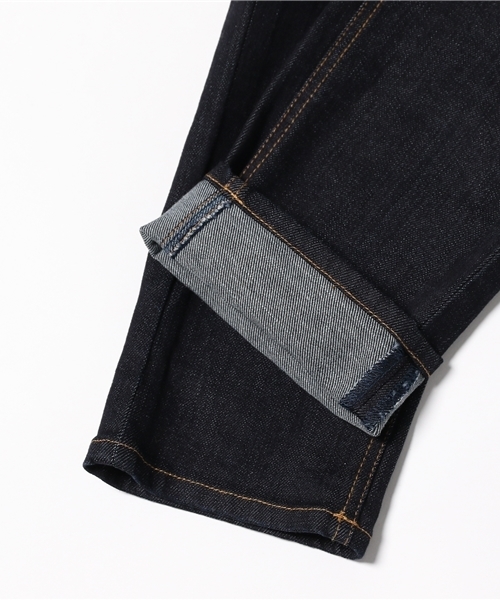 Kastane（カスタネ）の「ハイウエストデニムパンツ（デニムパンツ・レディース・ネイビー・1/2）」の9枚目の写真