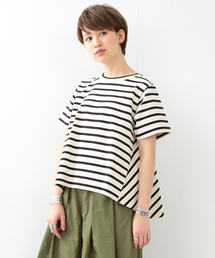 Ray BEAMS | ▼【Ray BEAMS / バックフレア クルーネック Tシャツ】(Tシャツ/カットソー)