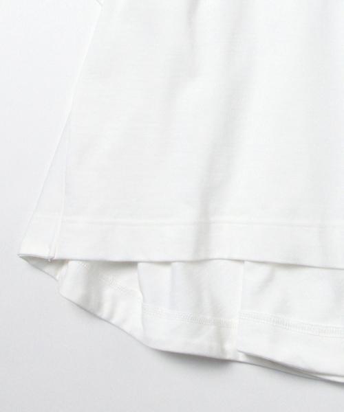 Ray BEAMS（レイビームス）の「▼【Ray BEAMS / バックフレア クルーネック Tシャツ】（Tシャツ/カットソー・レディース・オフホワイト/ブラック/その他1・ONE SIZE）」の21枚目の写真