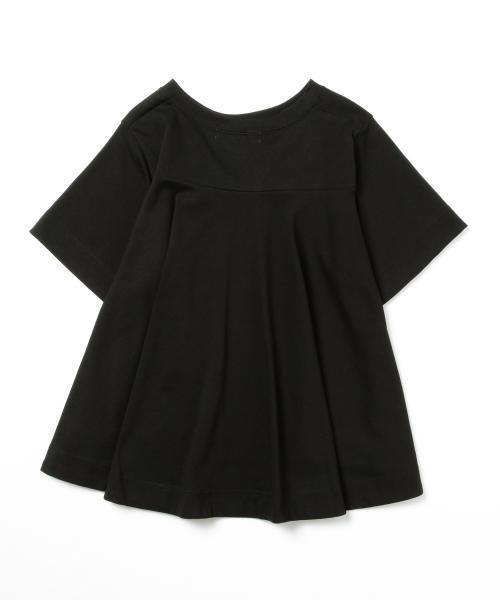 Ray BEAMS（レイビームス）の「▼【Ray BEAMS / バックフレア クルーネック Tシャツ】（Tシャツ/カットソー・レディース・オフホワイト/ブラック/その他1・ONE SIZE）」の11枚目の写真