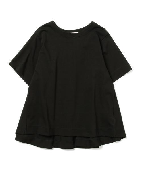 Ray BEAMS（レイビームス）の「▼【Ray BEAMS / バックフレア クルーネック Tシャツ】（Tシャツ/カットソー・レディース・オフホワイト/ブラック/その他1・ONE SIZE）」の17枚目の写真