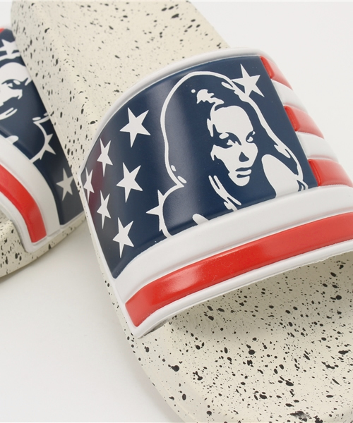 HYSTERIC GLAMOUR（ヒステリックグラマー）の「STARS&STRIPES スライダー（サンダル・メンズ・マルチ・MEDIUM/SMALL）」の5枚目の写真