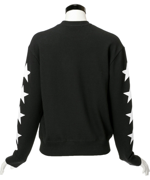 GUILD PRIME（ギルドプライム）の「【GUILD PRIME】WOMENS タイポグラフィーアームスタースウェット（スウェット・レディース・ホワイト/ピンク/ブラック・36/34）」の4枚目の写真